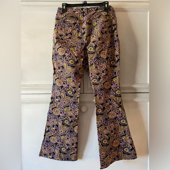 ModCloth Flare Paisley Pants - Picture 2 of 4